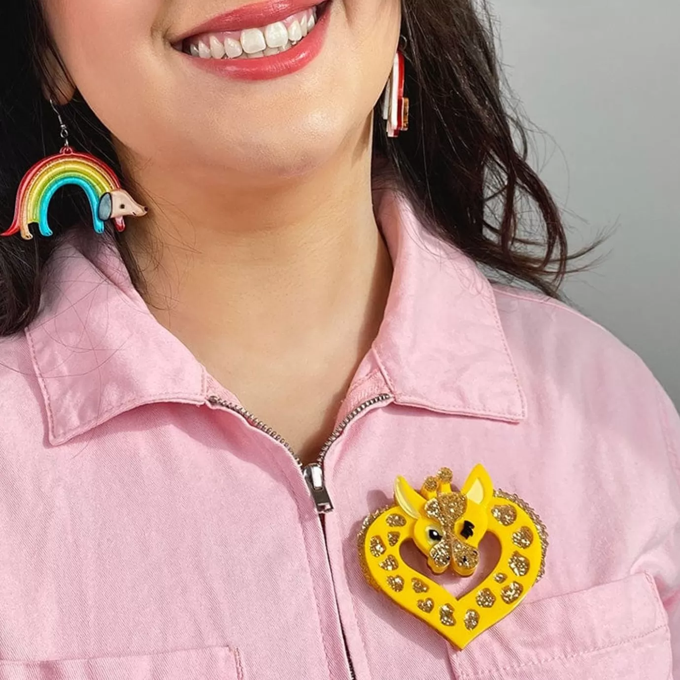 Erstwilder Heart Of Africa Brooch* Brooches