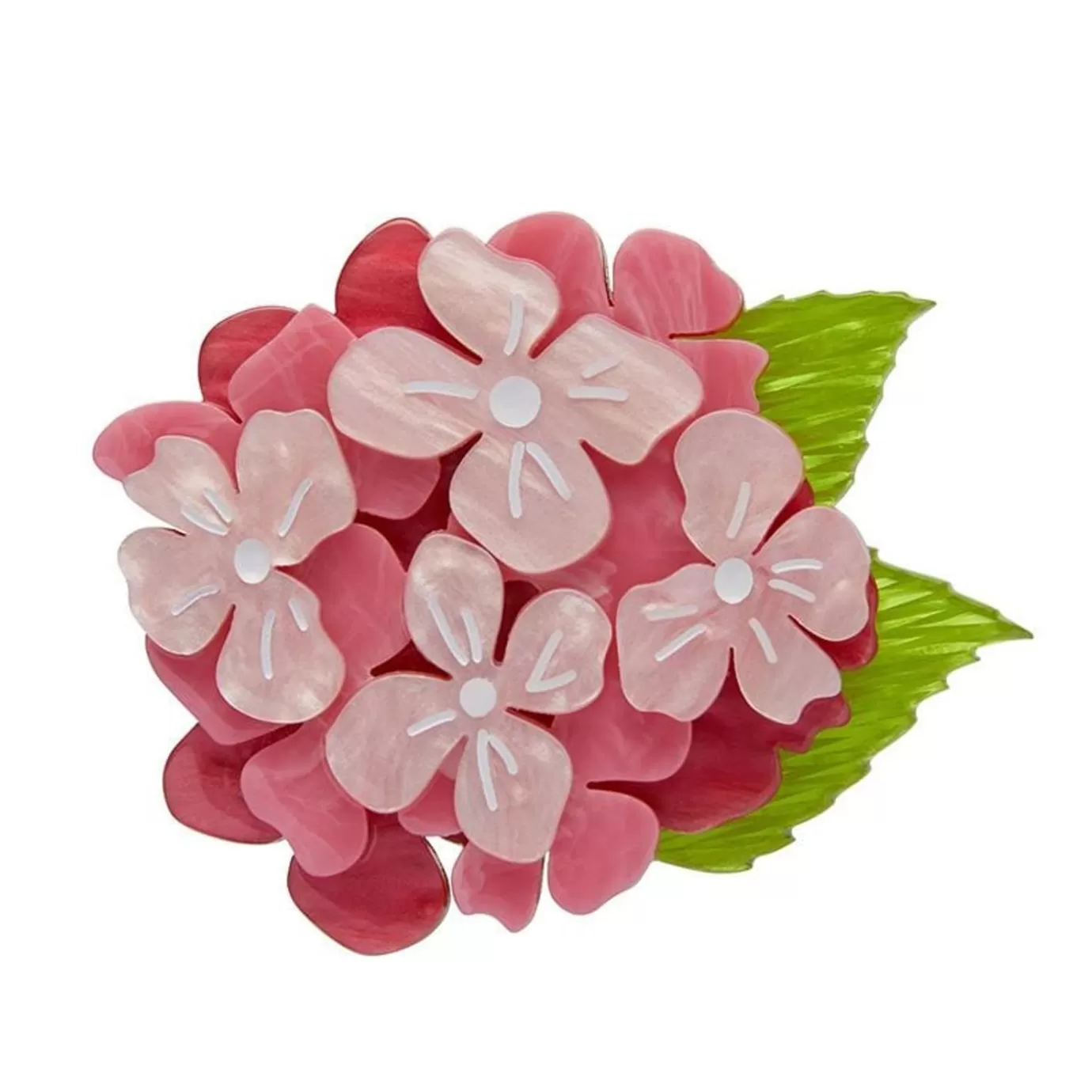 Erstwilder Heartfelt Hydrangea Brooch* Brooches