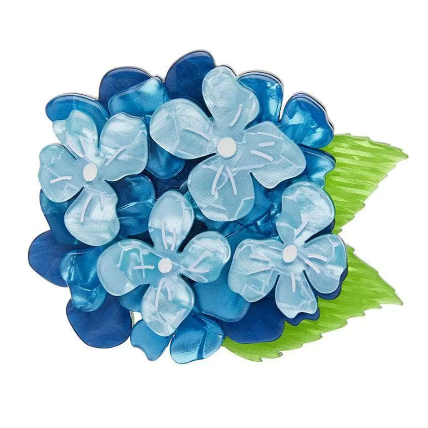 Erstwilder Heartfelt Hydrangea Brooch* Brooches