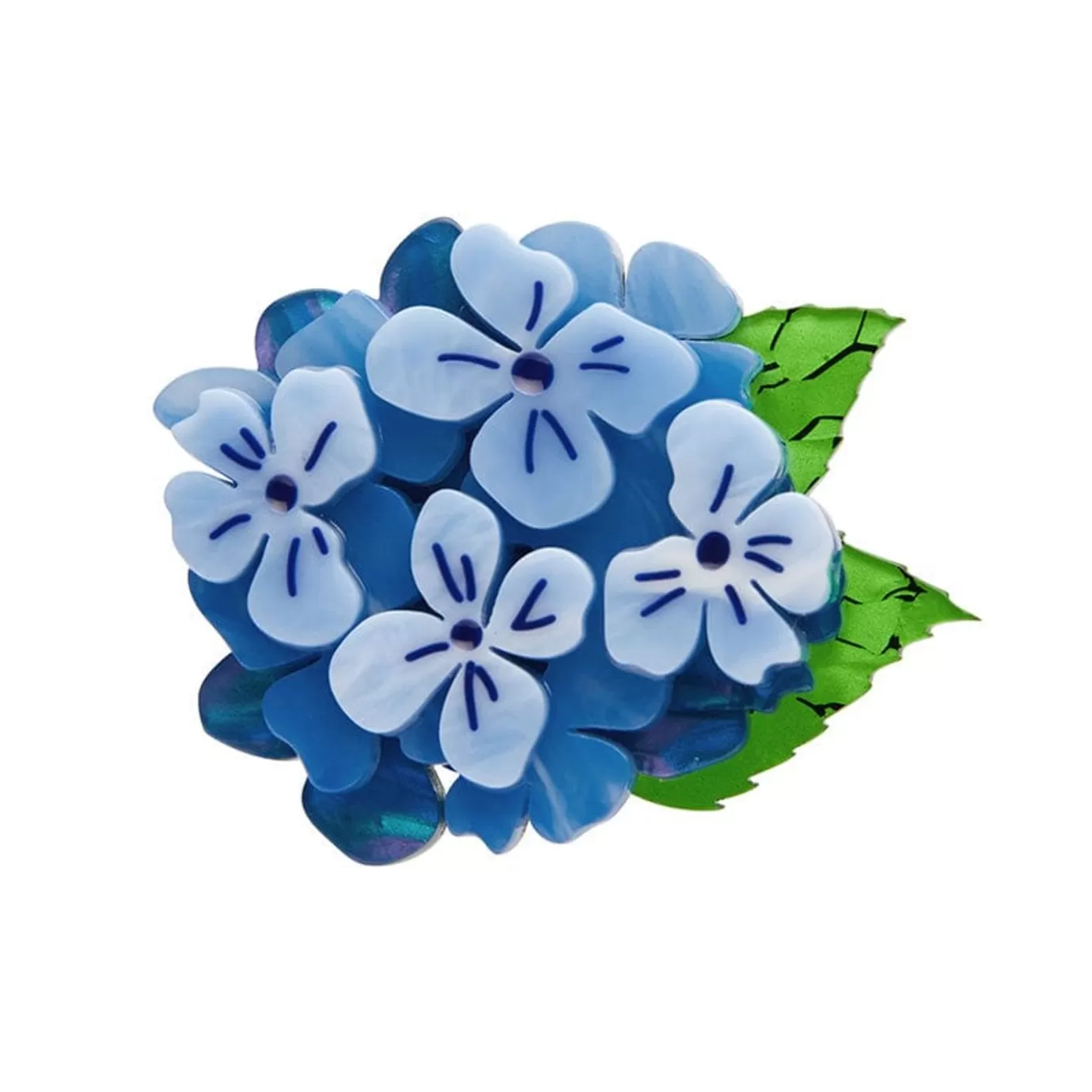 Erstwilder Heartfelt Hydrangea Mini Brooch* Brooches