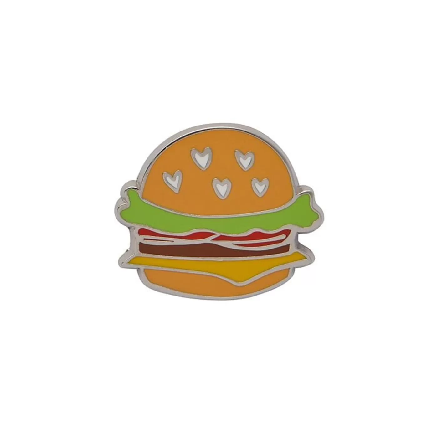 Erstwilder Hearty Hamburger Enamel Pin* Enamel Pins