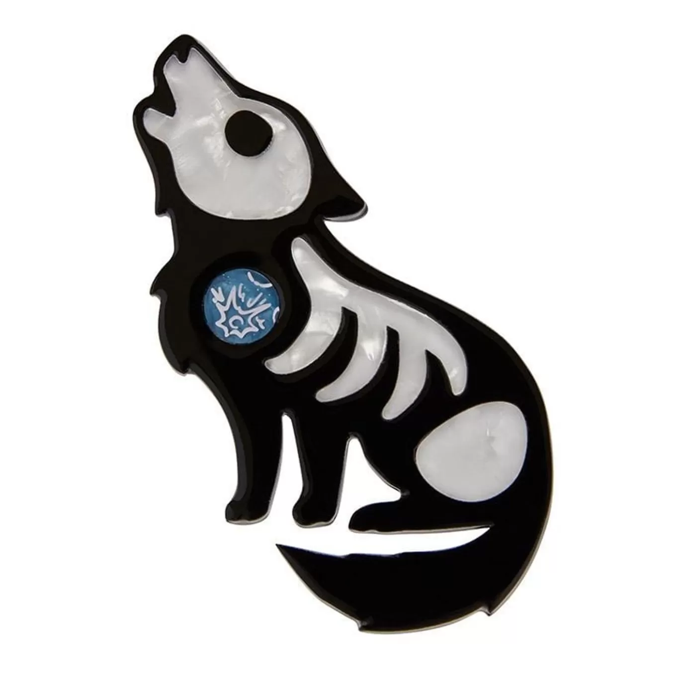 Erstwilder Hell Bound Howler Brooch* Brooches