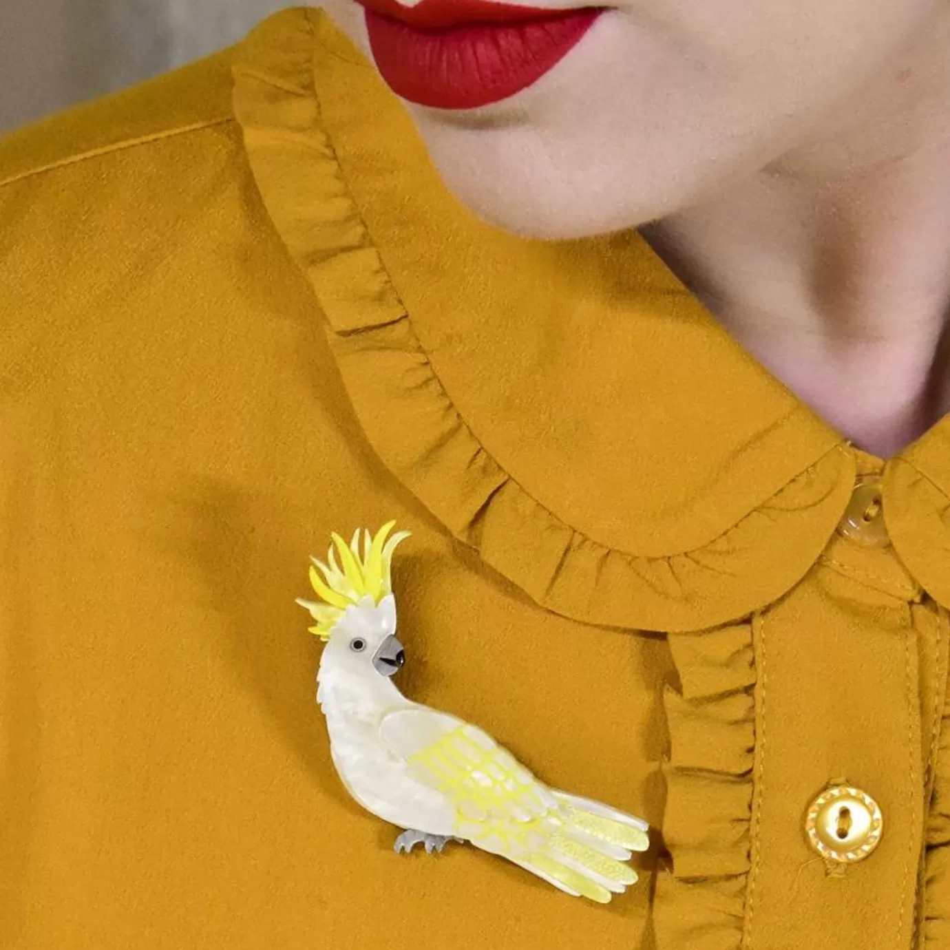 Erstwilder Hello Cocky Brooch* Brooches