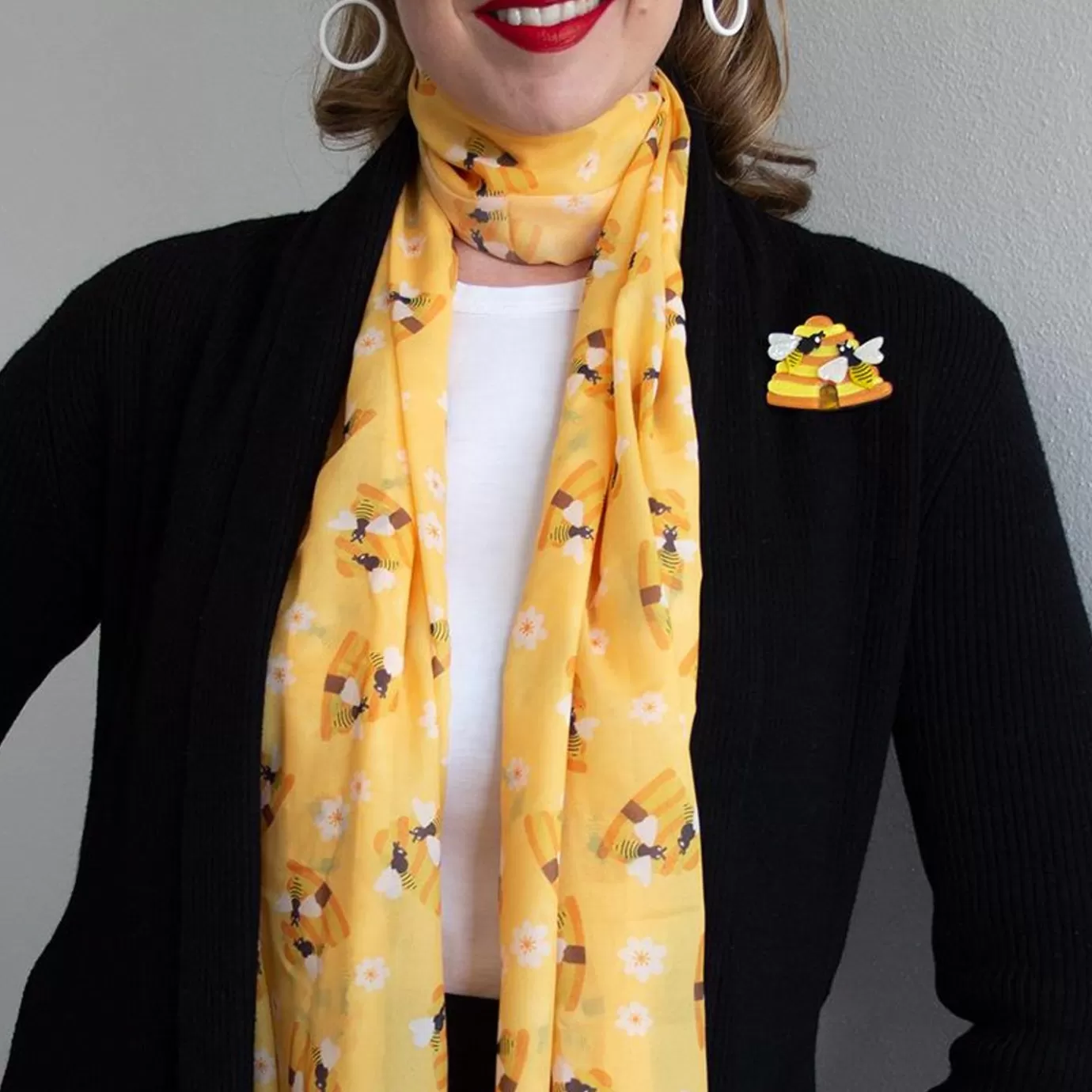 Erstwilder Honey I'M Home Neck Scarf* Scarves
