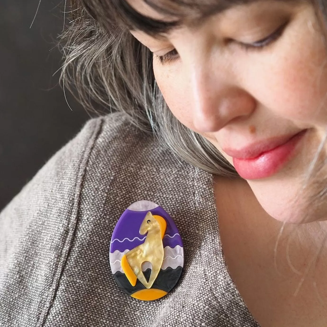 Erstwilder Horse Of Hope Brooch* Brooches