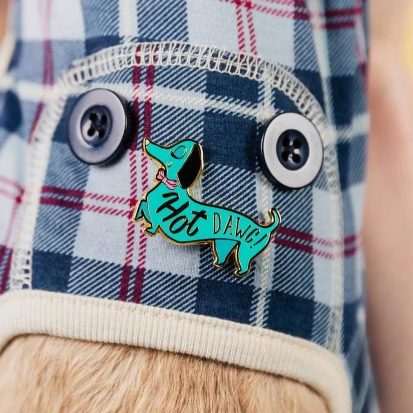 Erstwilder Hot Dawg! Enamel Pin* Enamel Pins