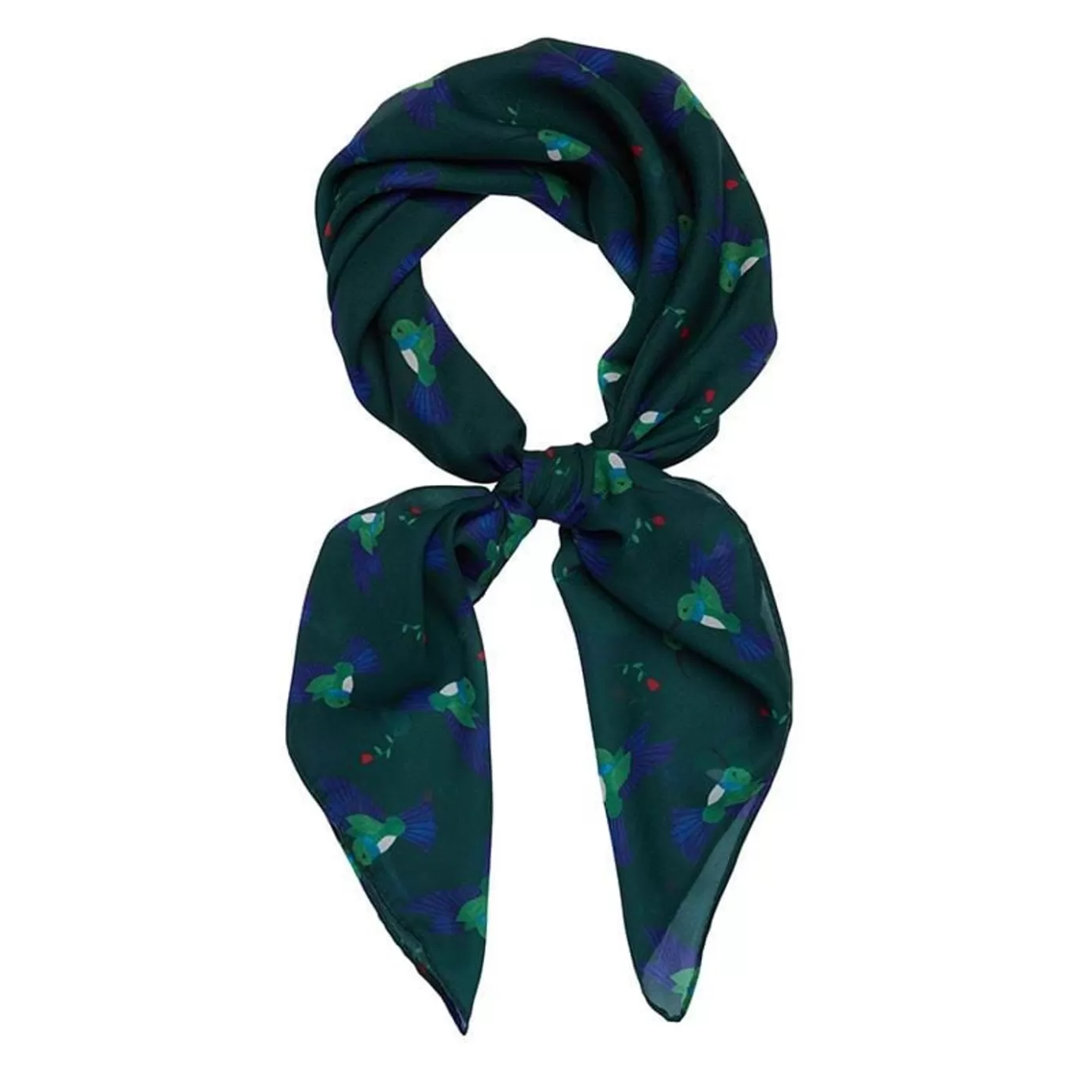 Erstwilder Hyacinth Hummingbird Head Scarf* Scarves