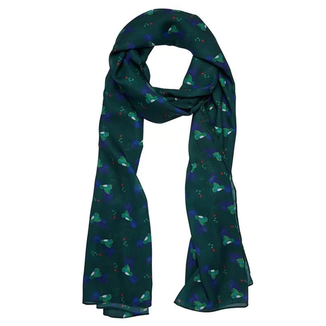 Erstwilder Hyacinth Hummingbird Large Neck Scarf* Scarves