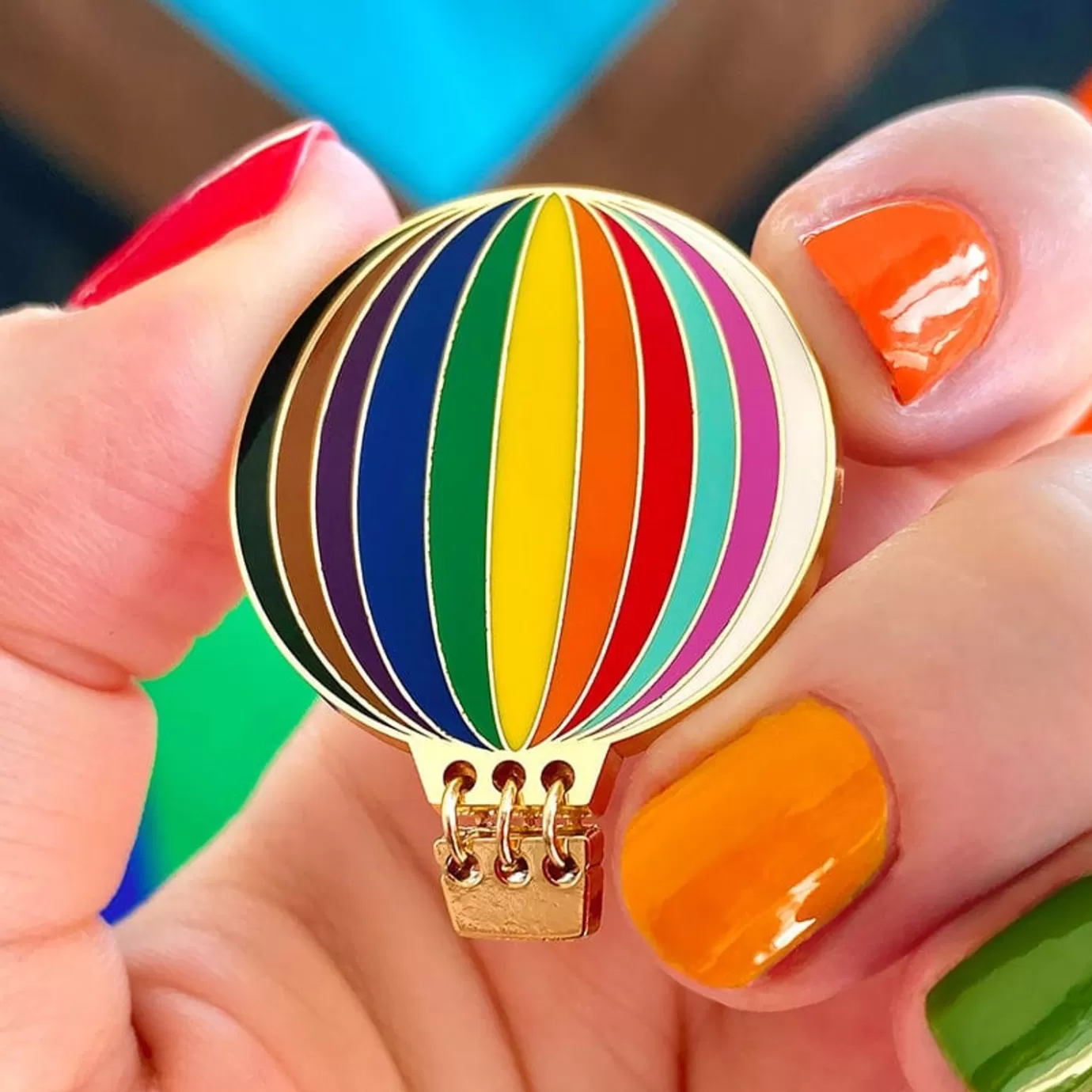 Erstwilder Inclusion Around The World Enamel Pin* Enamel Pins