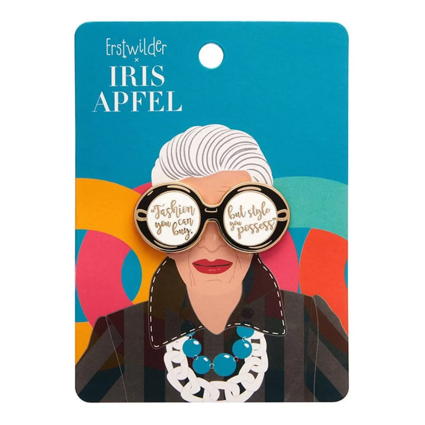 Erstwilder Iris Enamel Pin* Enamel Pins