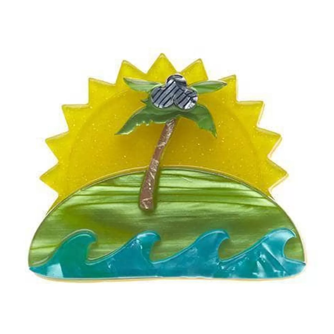 Erstwilder Island In The Sun Brooch* Brooches