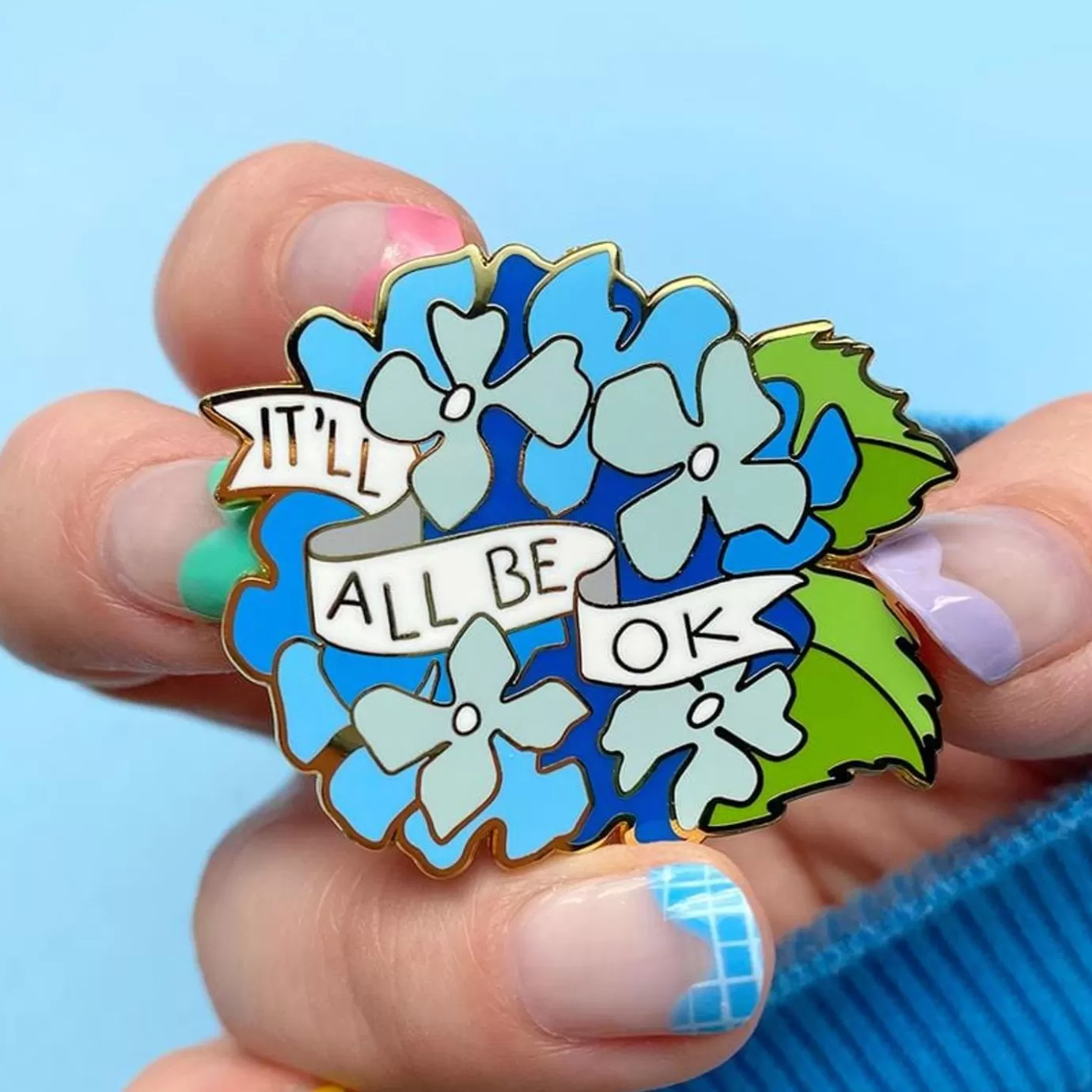 Erstwilder It'Ll All Be Okay Enamel Pin* Enamel Pins