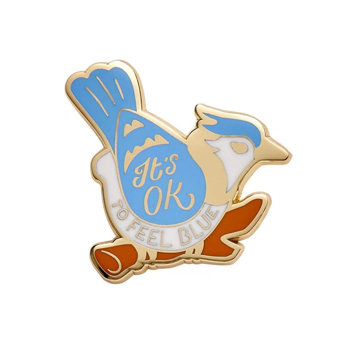 Erstwilder It'S Ok To Feel Blue Enamel Pin* Enamel Pins