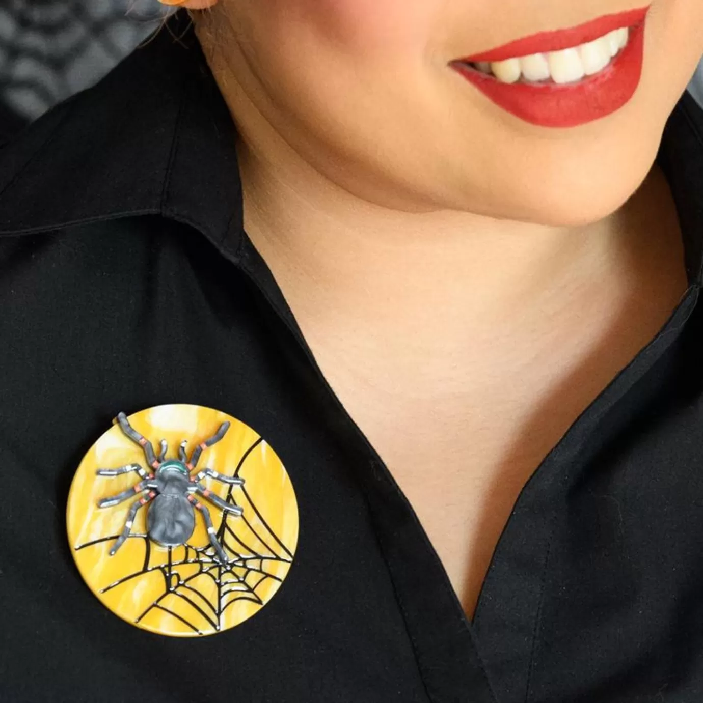 Erstwilder Itsy Bitsy Spider Brooch* Brooches