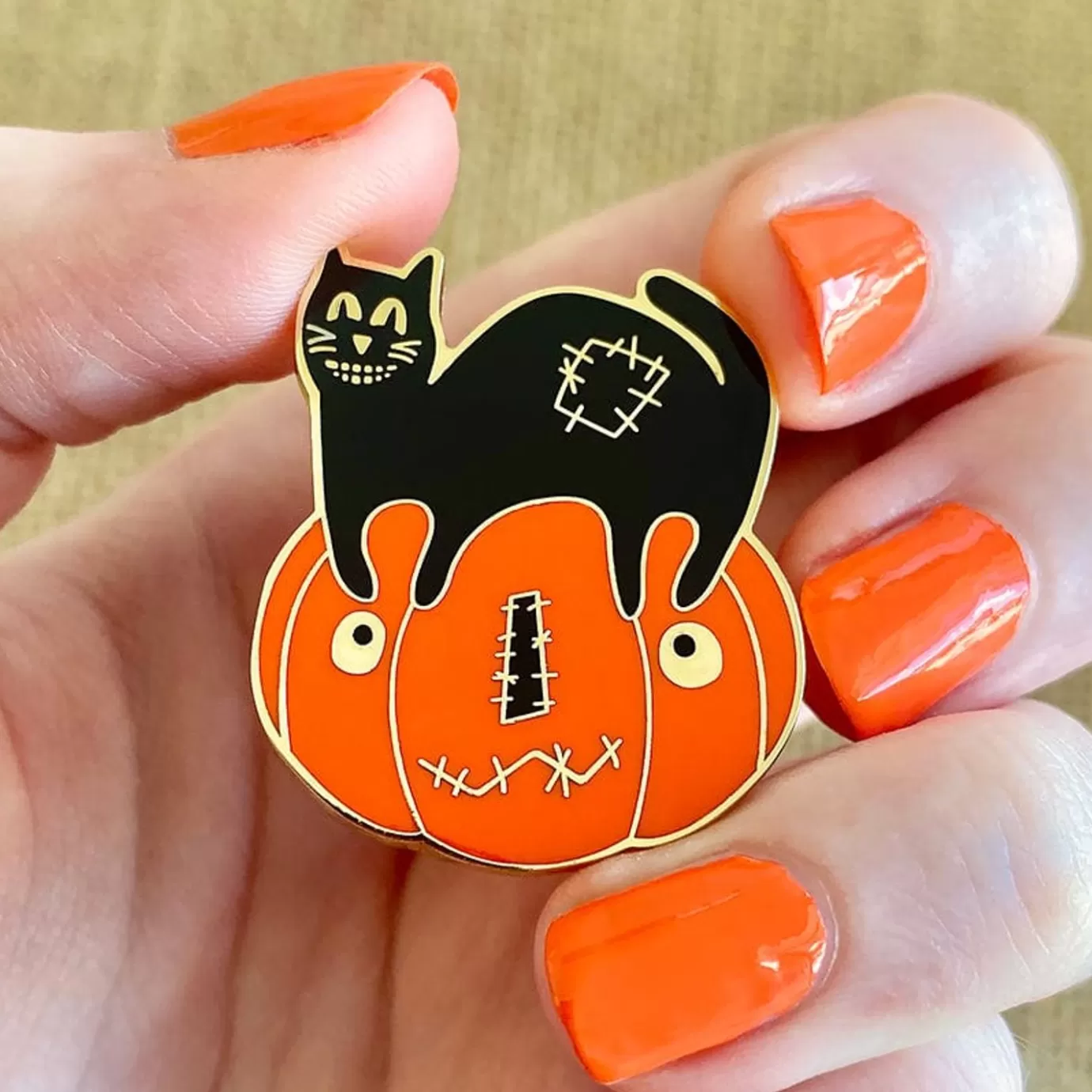 Erstwilder Jack & The Cat Enamel Pin* Enamel Pins