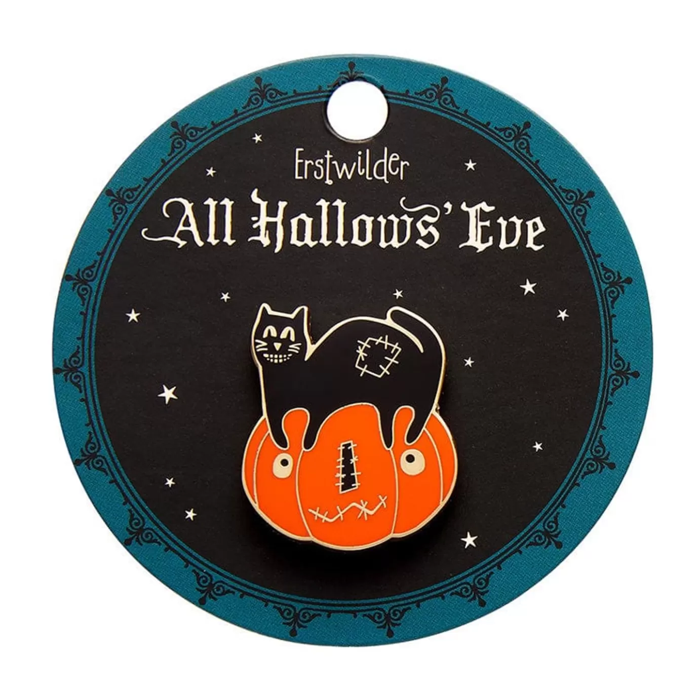 Erstwilder Jack & The Cat Enamel Pin* Enamel Pins