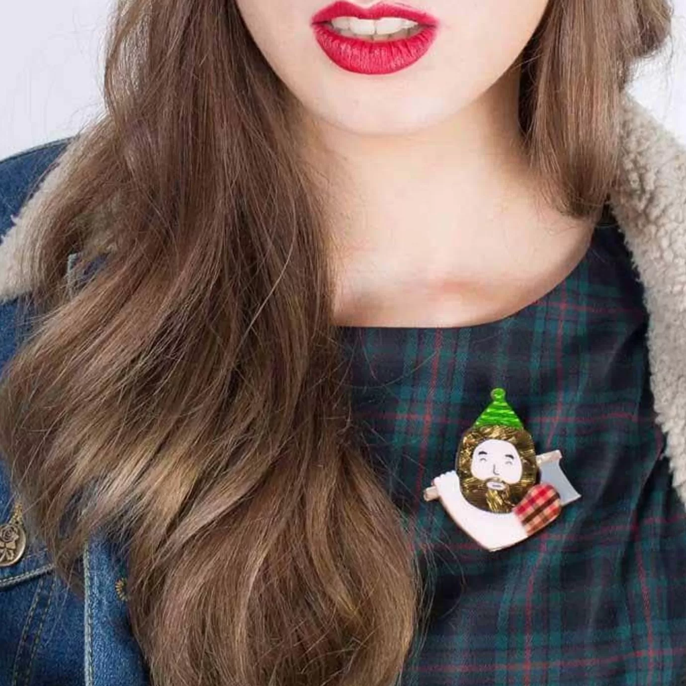 Erstwilder Jack Lumber Brooch* Brooches