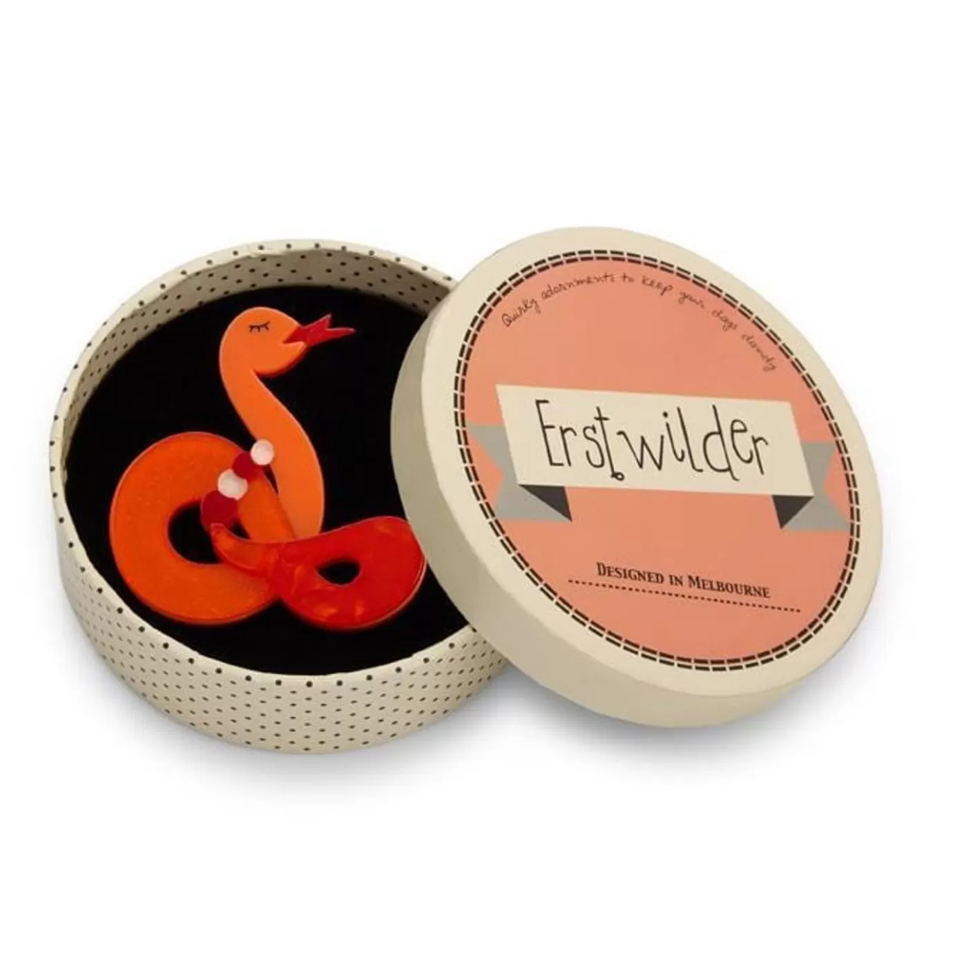 Erstwilder Jake The Snake Brooch* Brooches