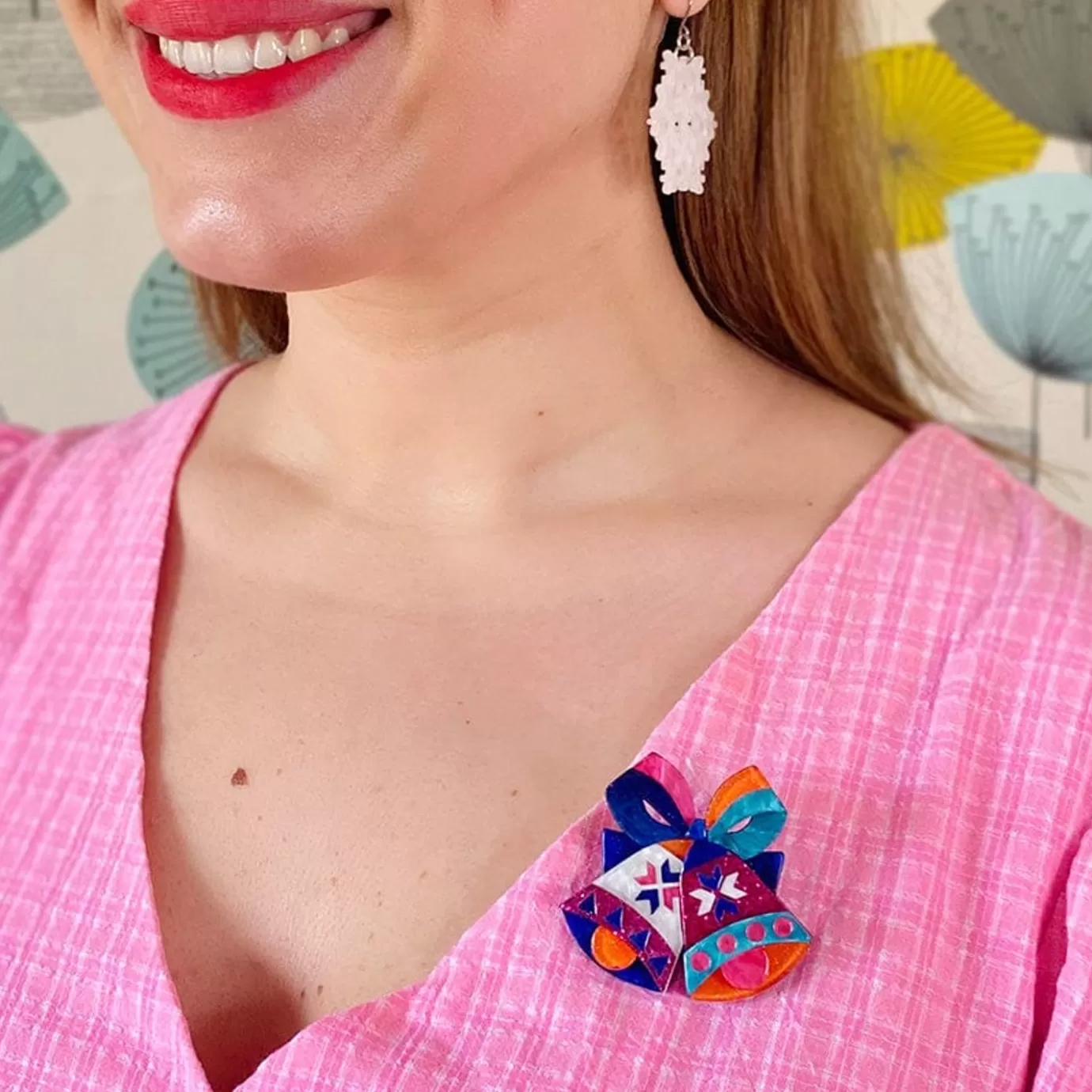 Erstwilder Jingle Bell Rock Brooch* Brooches