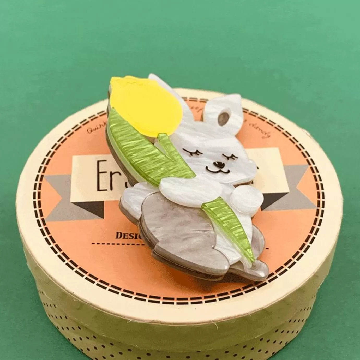 Erstwilder Junior & His Tulip Brooch* Brooches