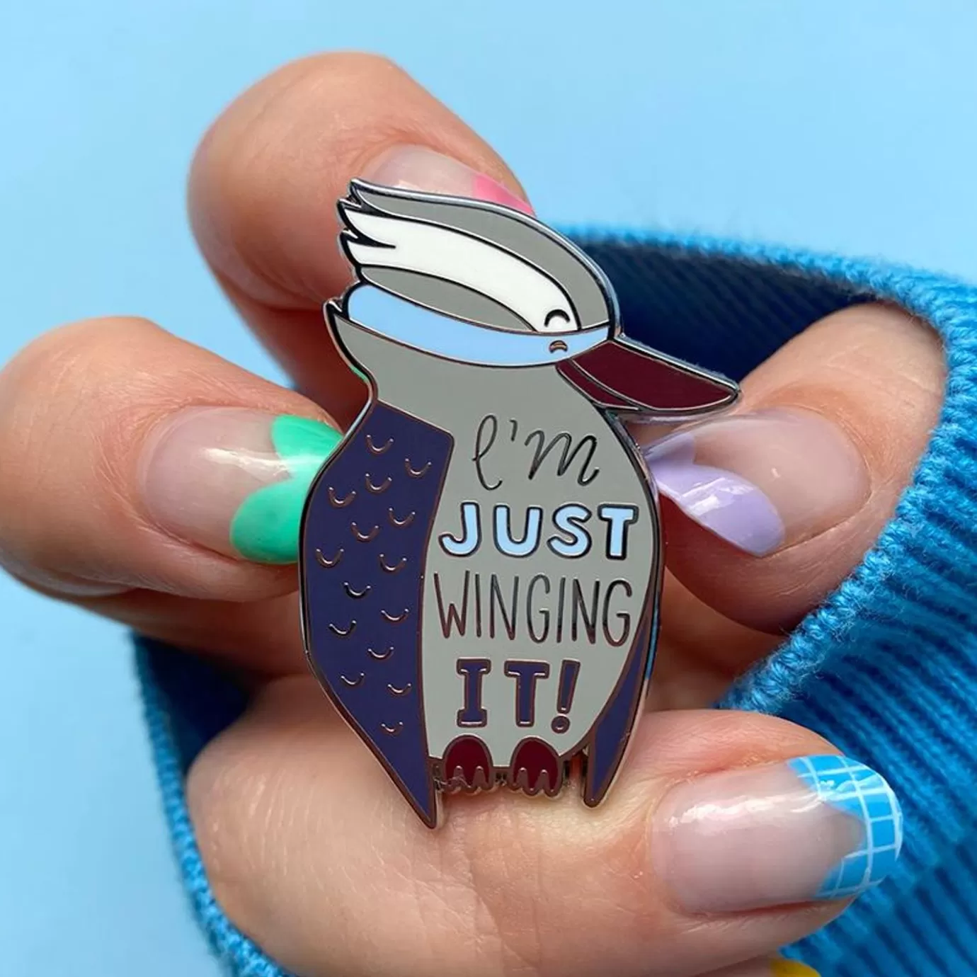 Erstwilder Just Winging It Enamel Pin* Enamel Pins