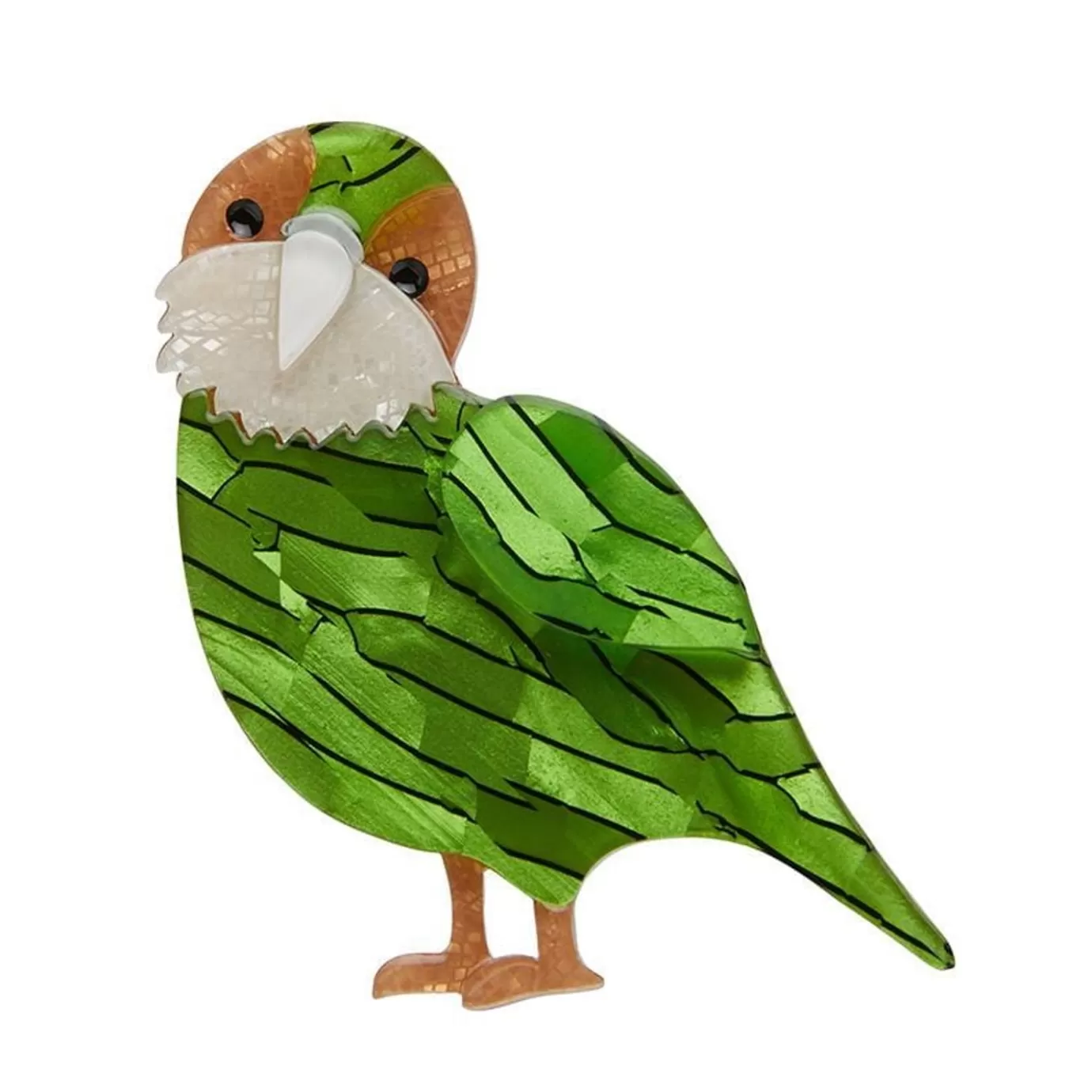 Erstwilder Kakapo On Show Brooch* Brooches