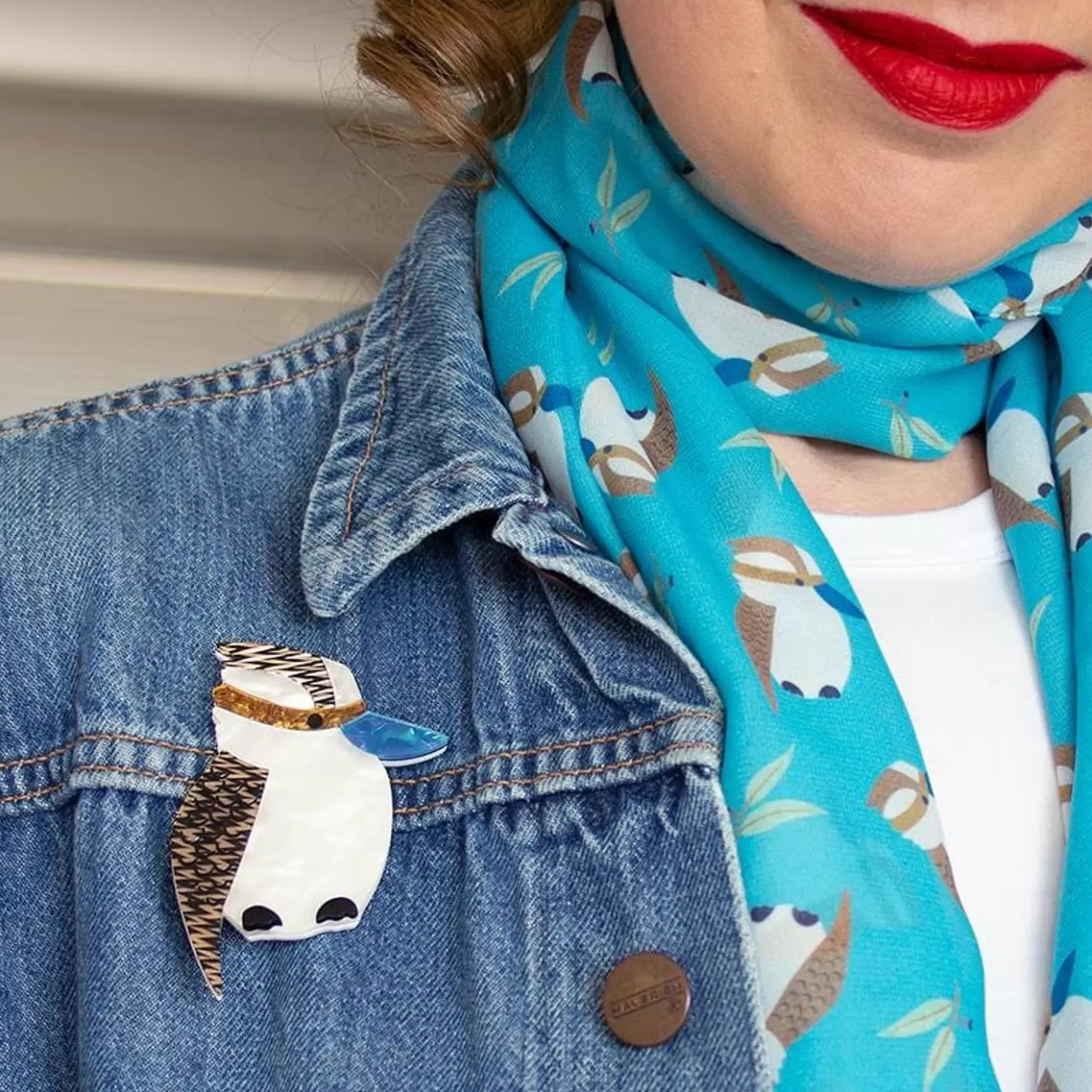 Erstwilder Kallista The Kookaburra Brooch* Brooches