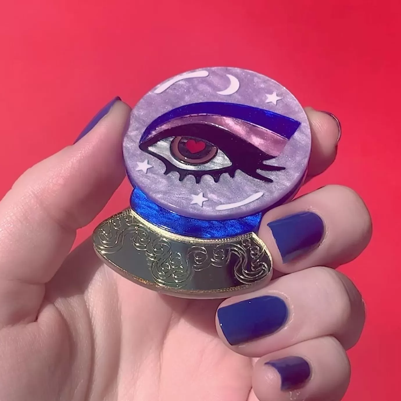 Erstwilder Keen-Eyed Insight Brooch* Brooches