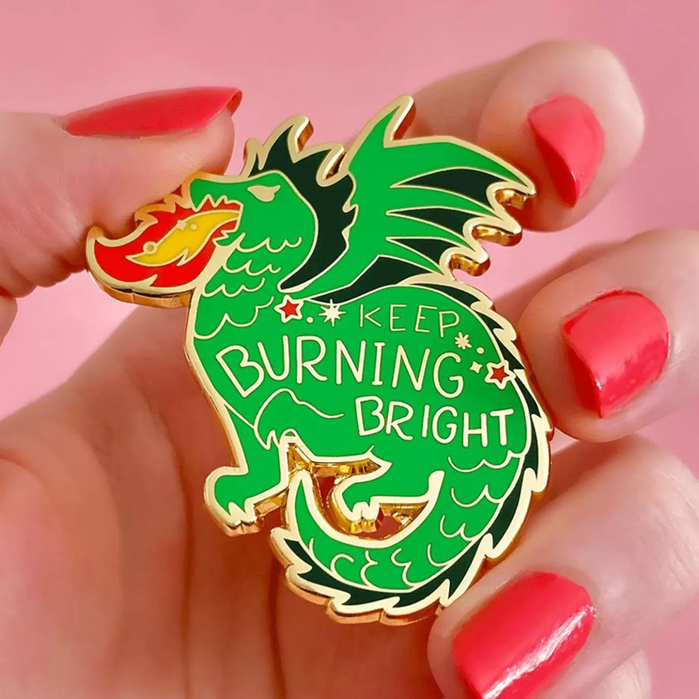 Erstwilder Keep Burning Bright Enamel Pin* Enamel Pins