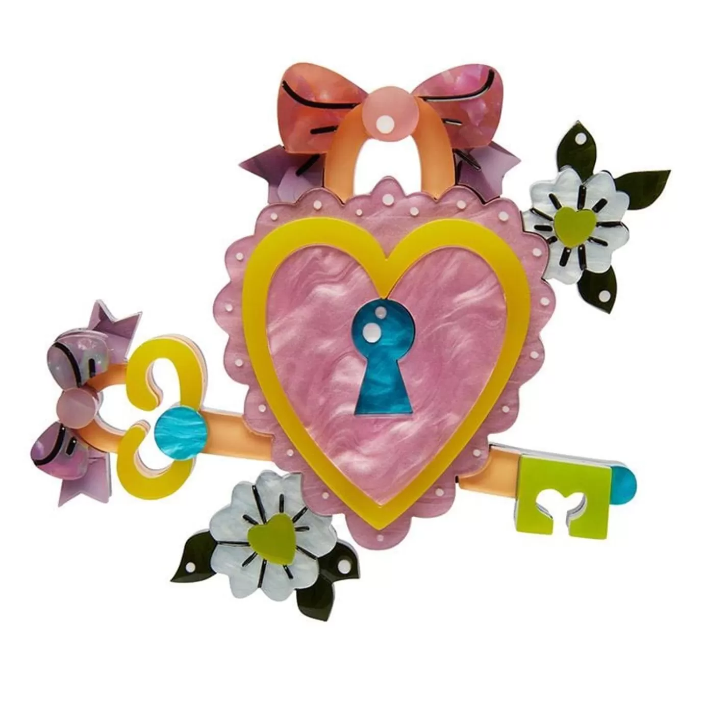 Erstwilder Key To Your Heart Brooch* Brooches