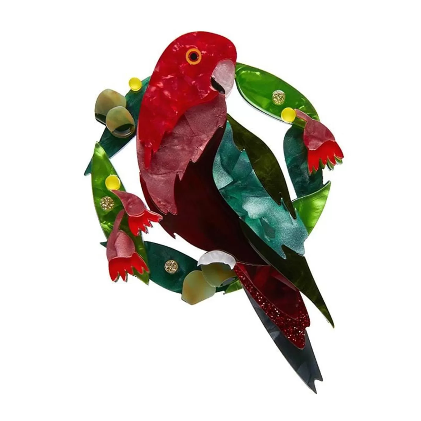 Erstwilder King Of Christmas Brooch* Brooches