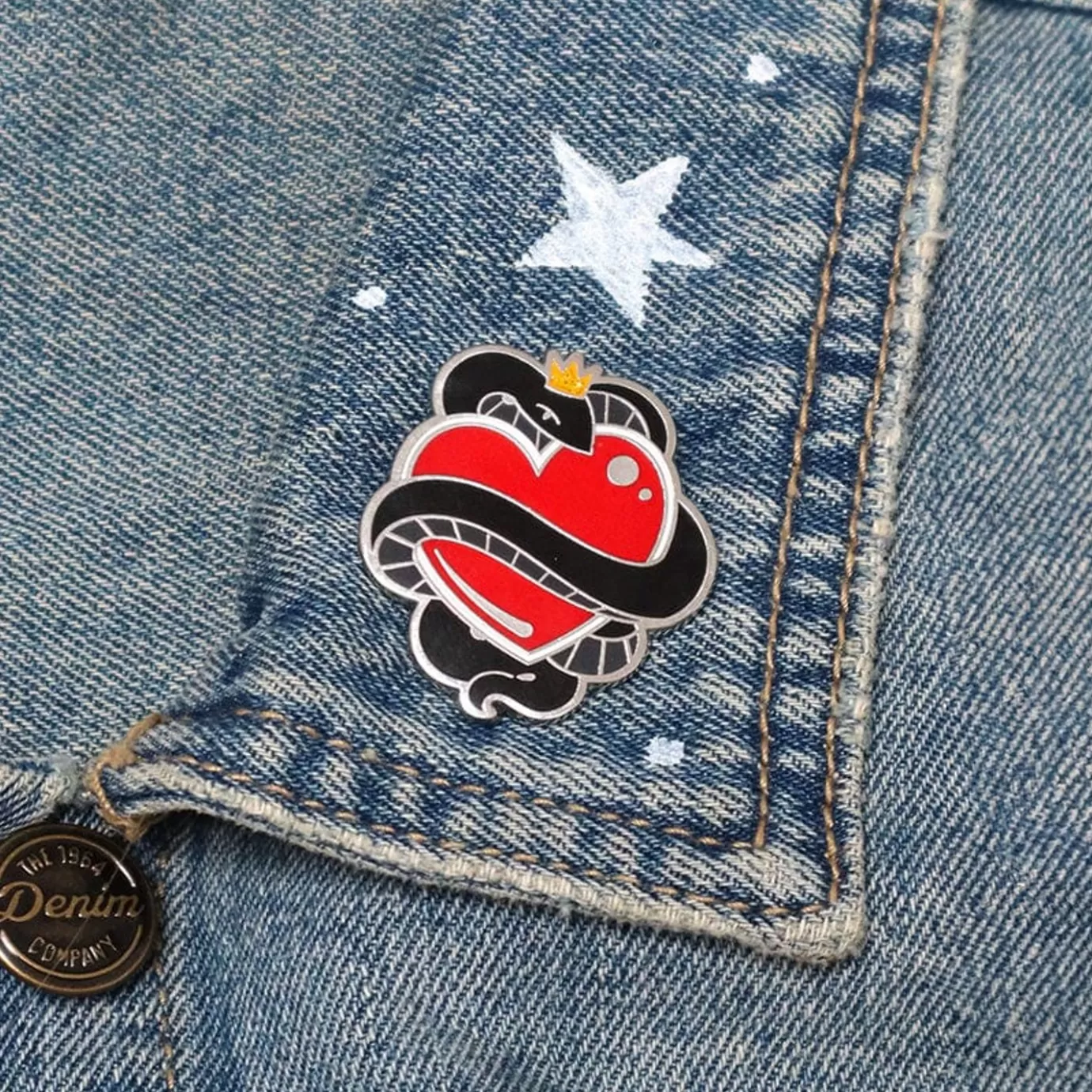 Erstwilder King Of Cobras Enamel Pin* Enamel Pins