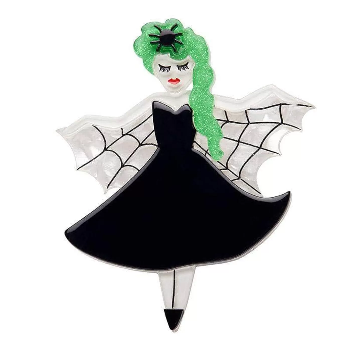 Erstwilder Kiss Of The Spider-Woman Brooch* Brooches