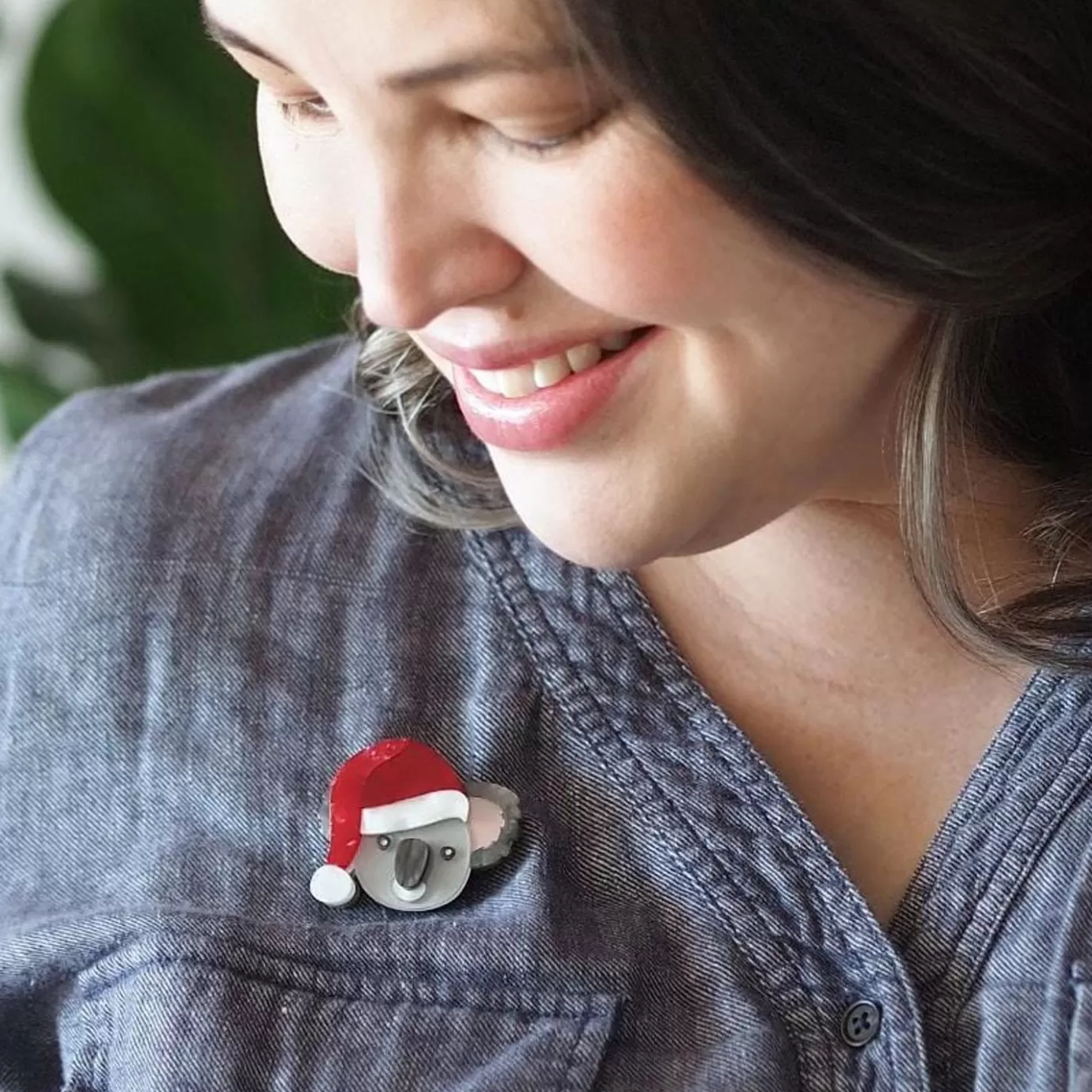 Erstwilder Koala Claus Brooch* Brooches