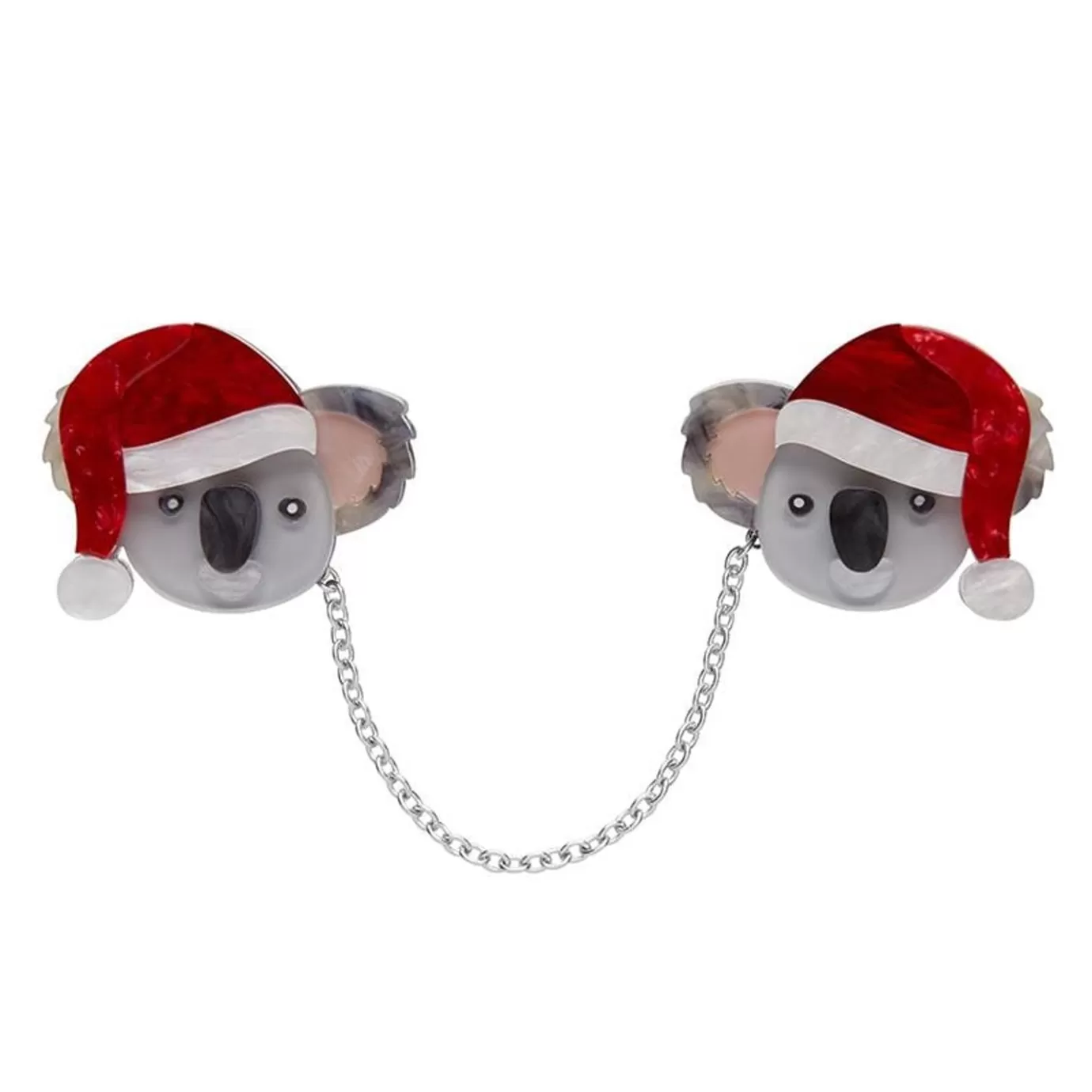 Erstwilder Koala Claus Double Brooch* Brooches