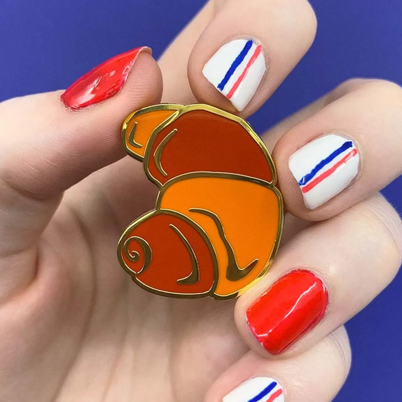 Erstwilder La Croissant Enamel Pin* Enamel Pins
