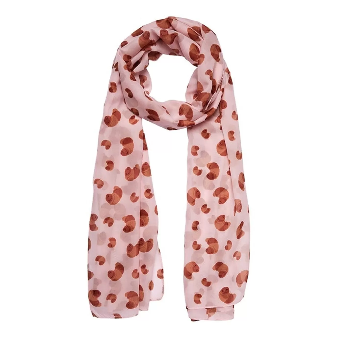 Erstwilder La Croissant Large Neck Scarf - Pink* Scarves