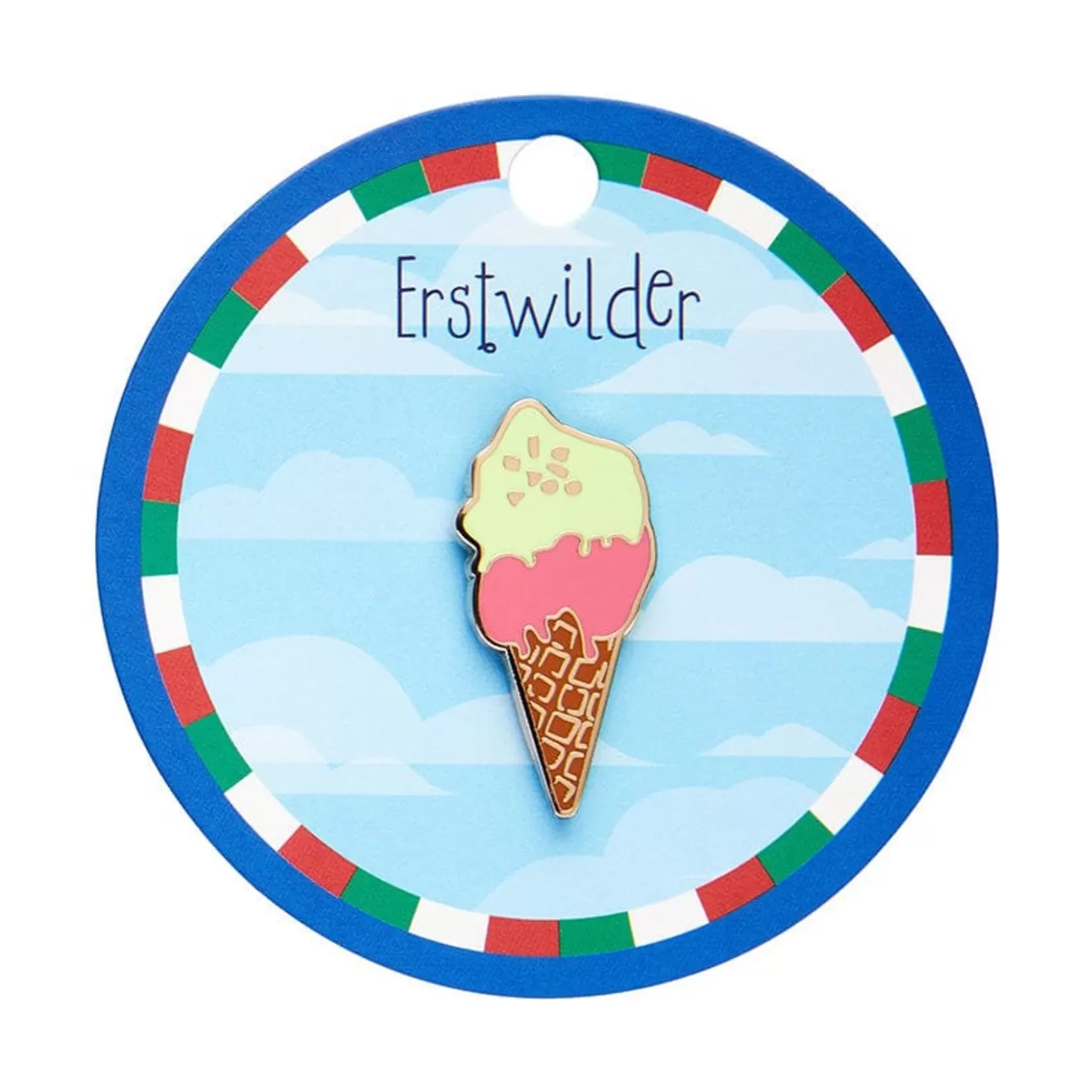 Erstwilder La Dolce Vita Gelato Enamel Pin* Enamel Pins