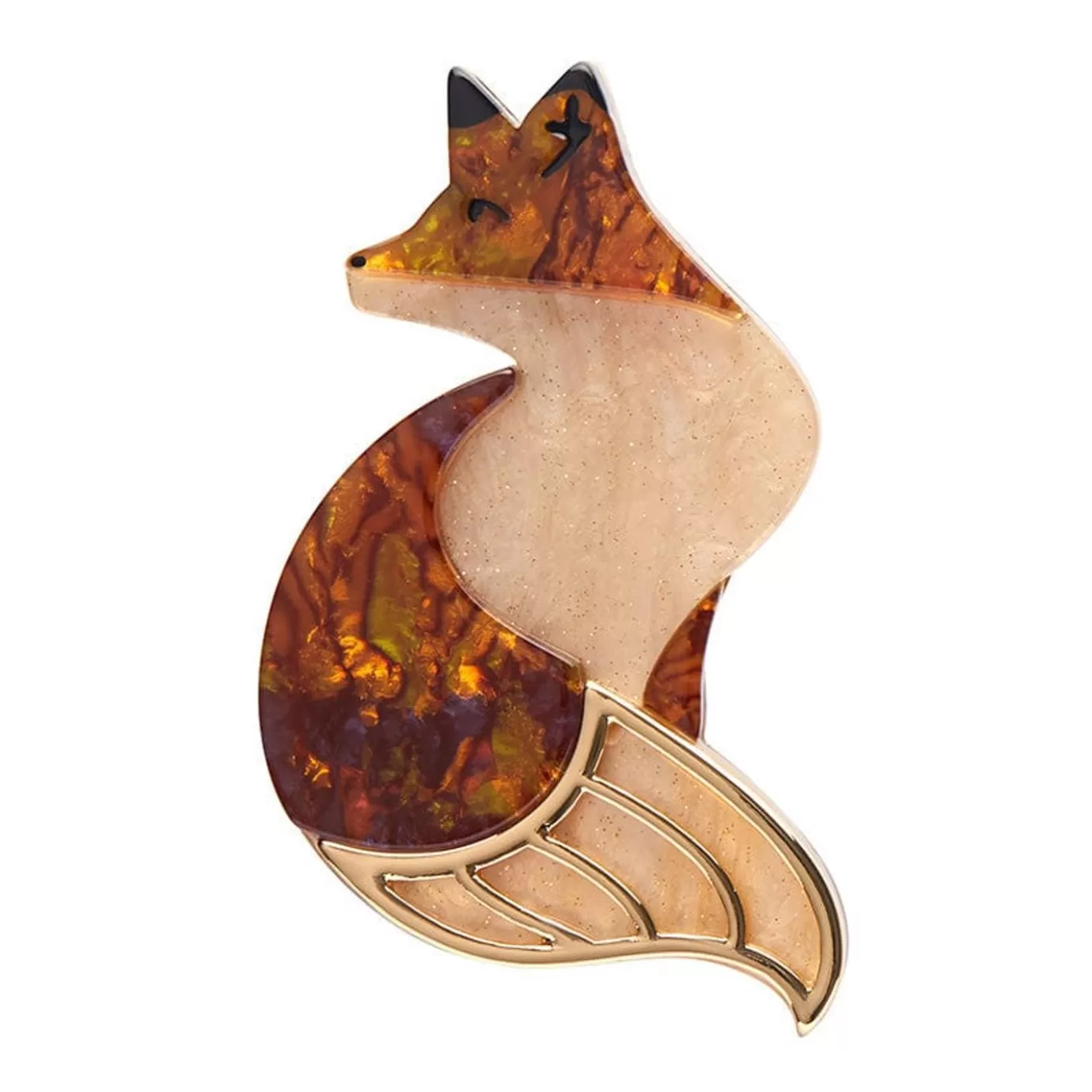 Erstwilder La Formidable Fauve Brooch* Brooches