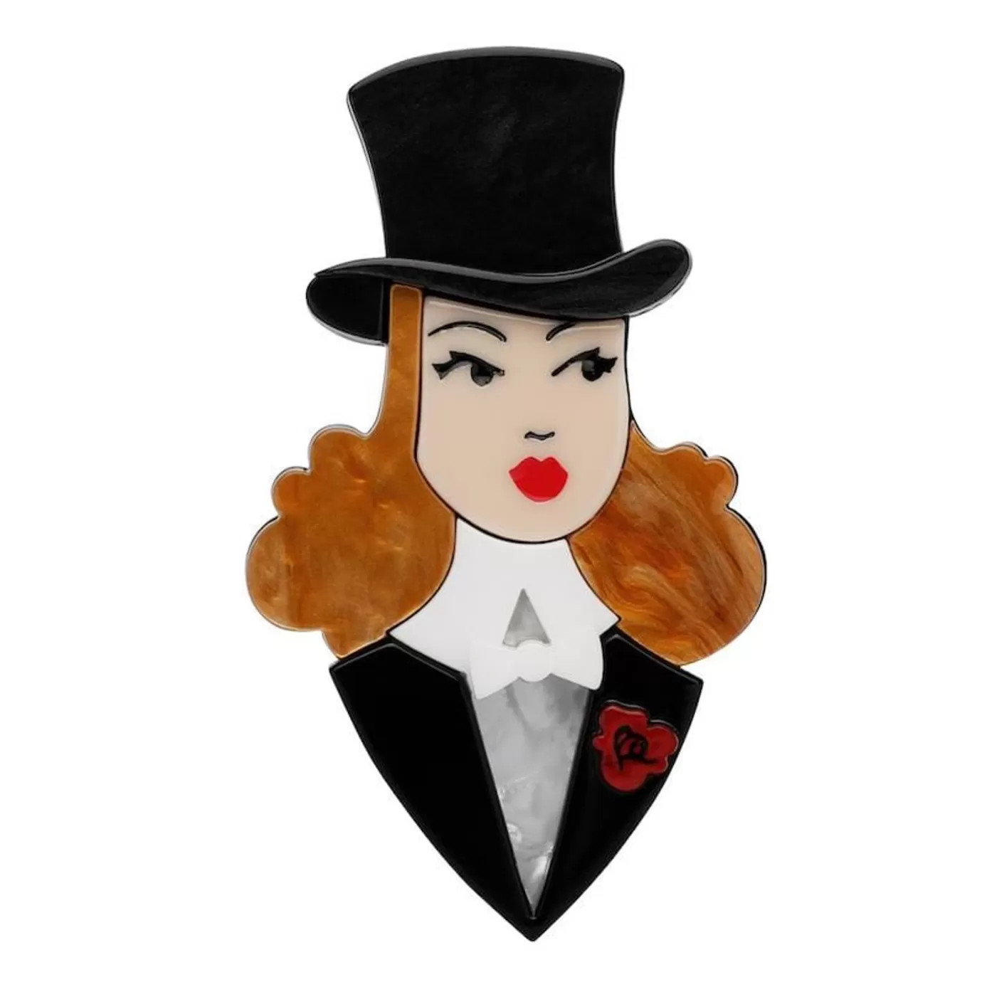 Erstwilder Lady Astaire Brooch* Brooches