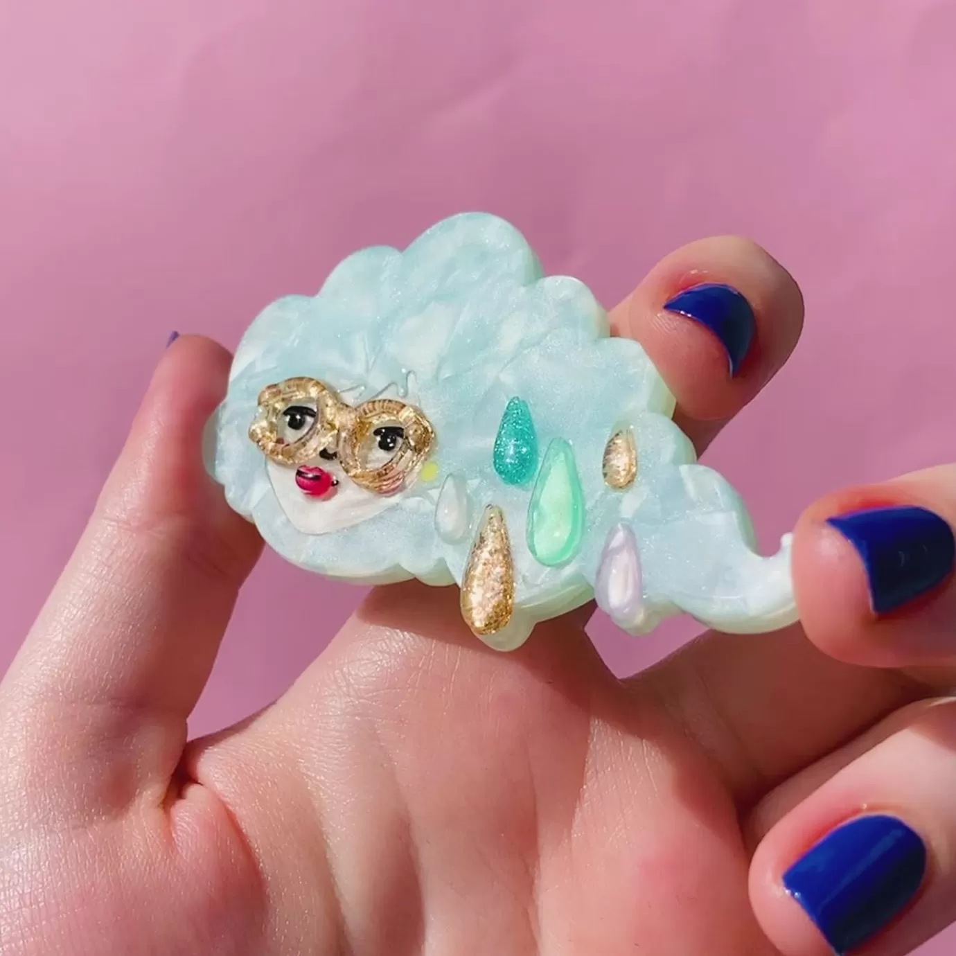 Erstwilder Lainey The Rainy Brooch* Brooches