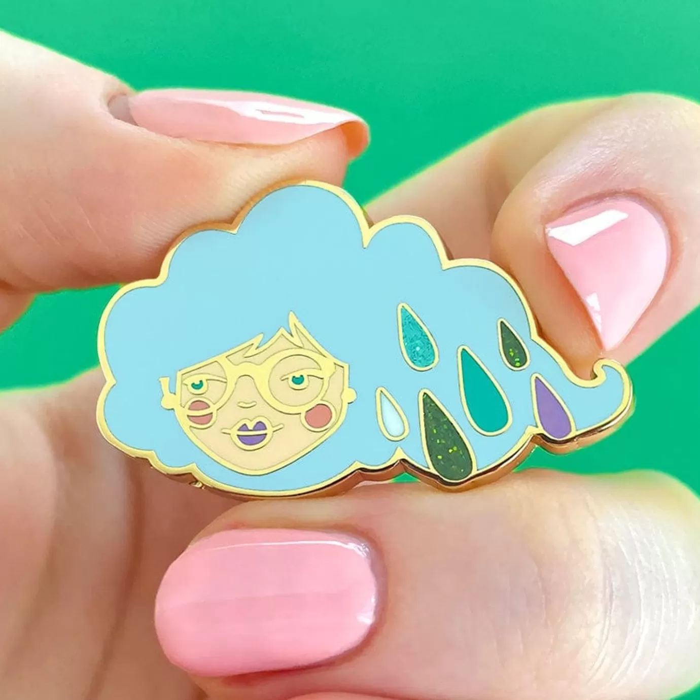 Erstwilder Lainey The Rainy Enamel Pin* Enamel Pins