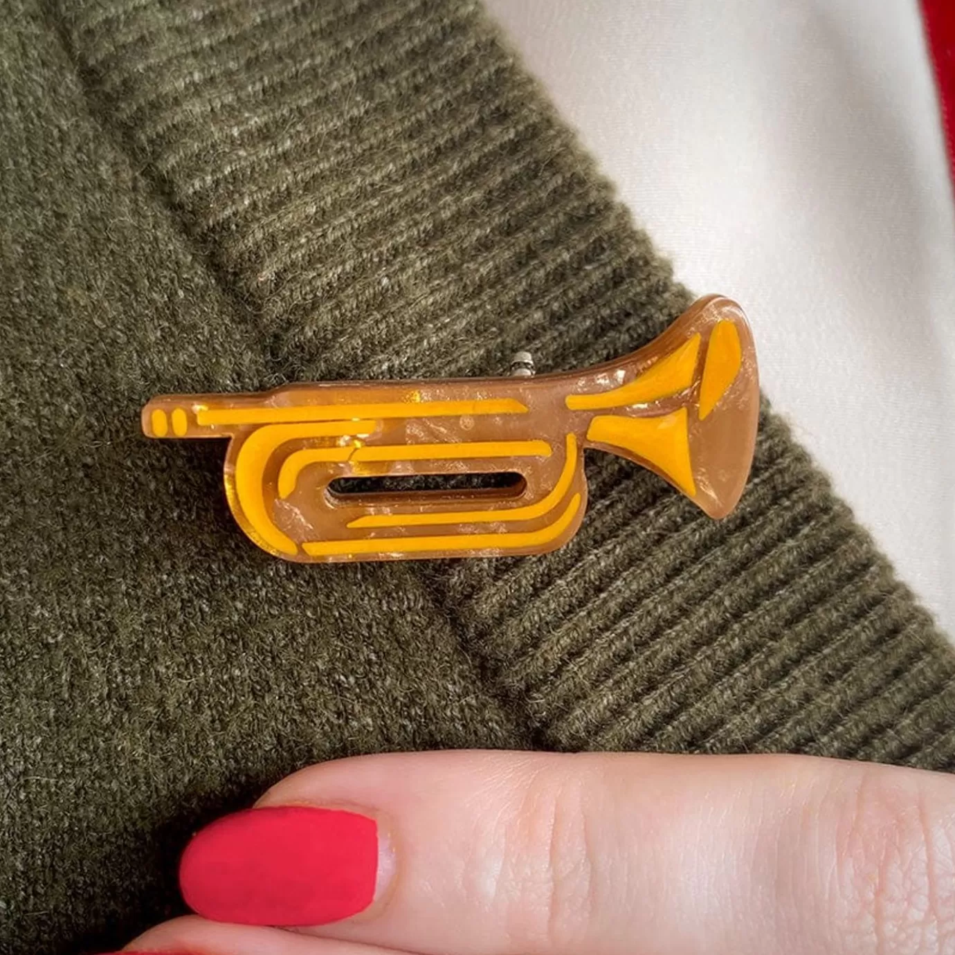 Erstwilder Last Post Mini Brooch* Brooches