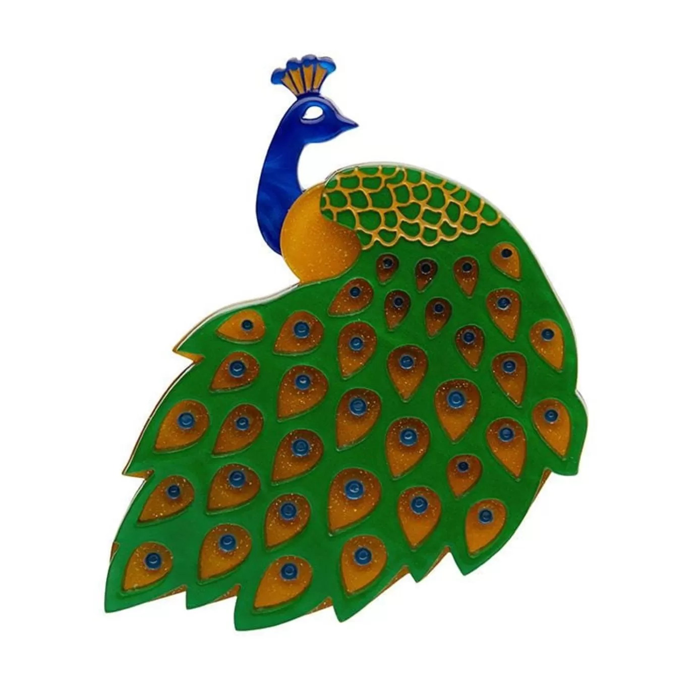 Erstwilder Le Peacock Royal Brooch* Brooches