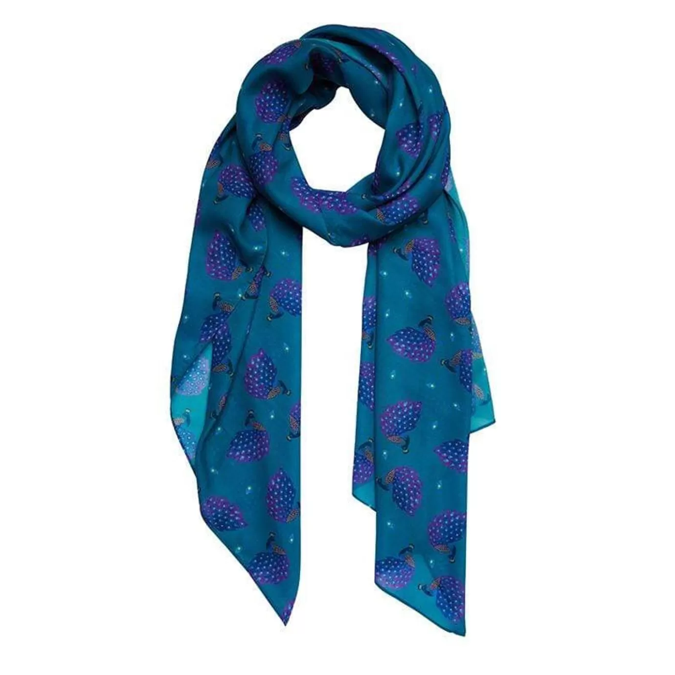 Erstwilder Le Peacock Royal Large Neck Scarf* Scarves