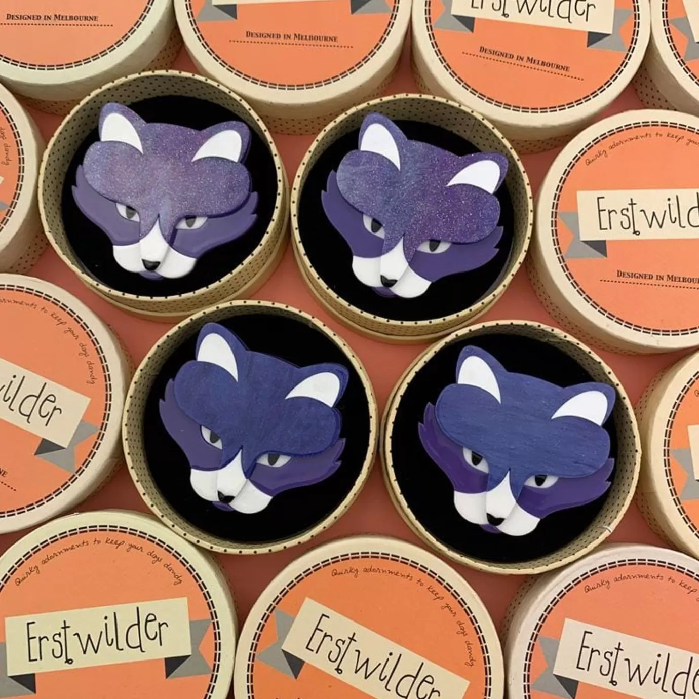 Erstwilder Lebeau The Luscious Brooch* Brooches