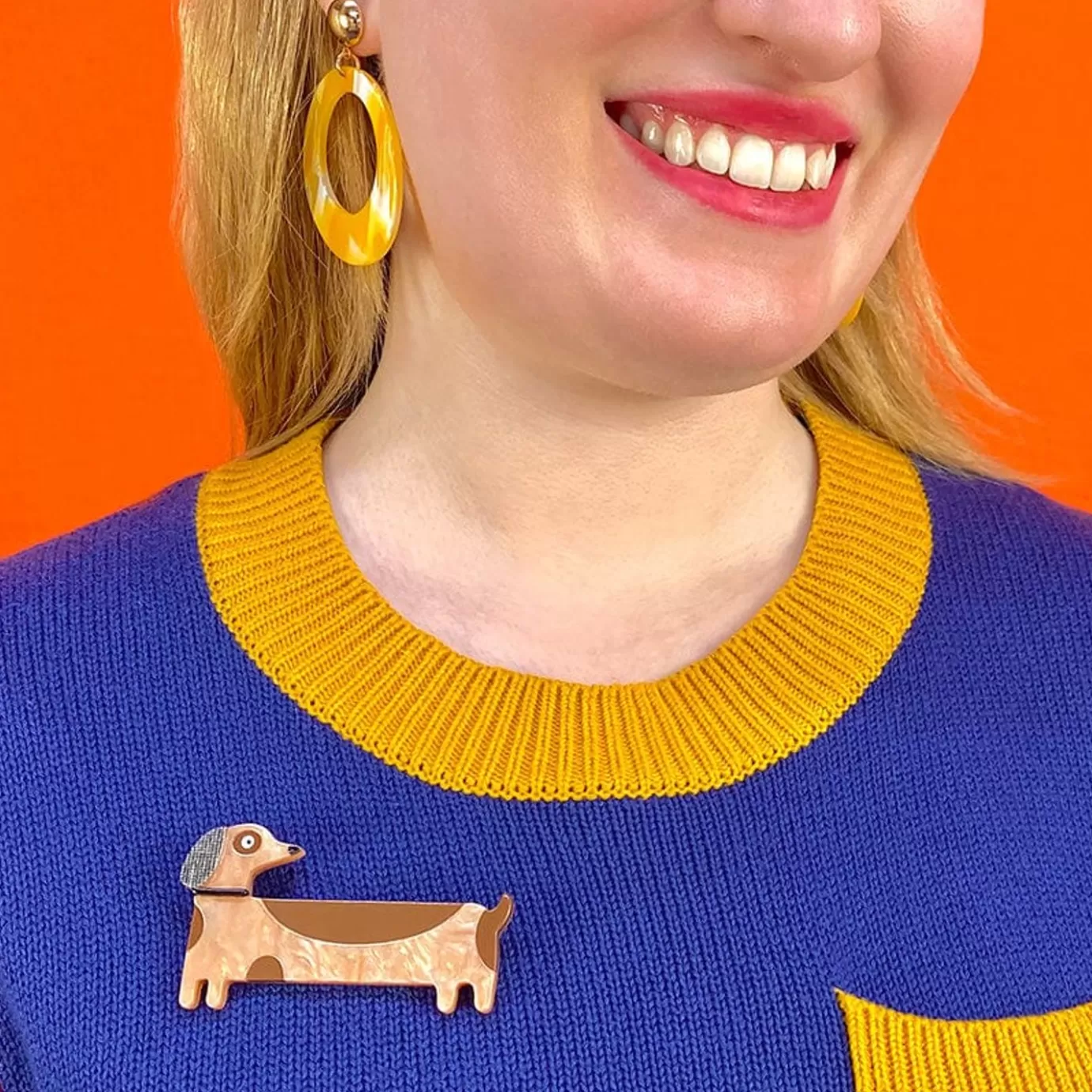 Erstwilder Long Dog Brooch* Brooches