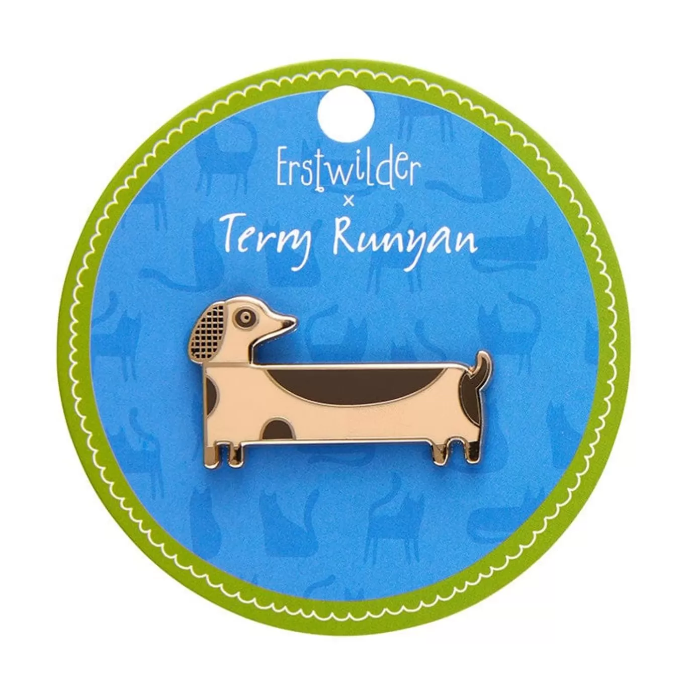 Erstwilder Long Dog Enamel Pin* Enamel Pins
