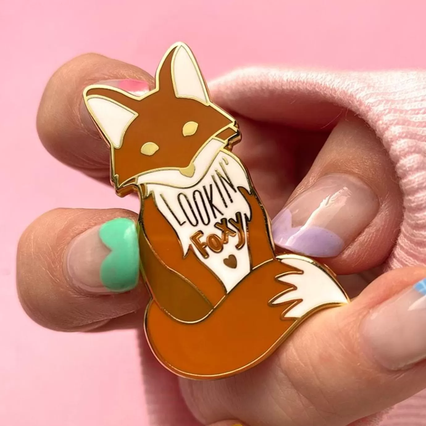 Erstwilder Lookin' Foxy Enamel Pin* Enamel Pins
