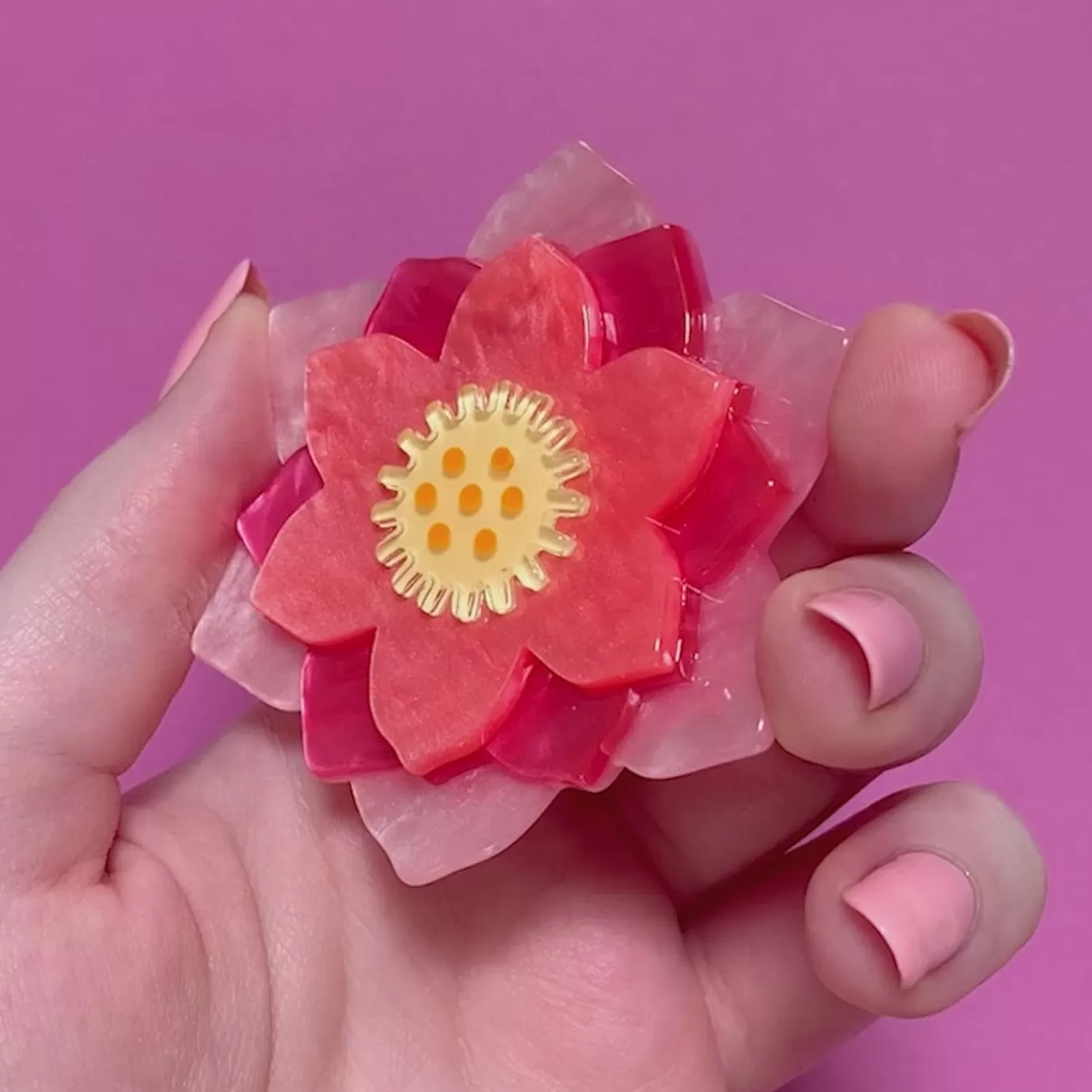 Erstwilder Lotus Rising Brooch* Brooches